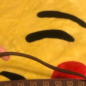 Authentic gucci banana boat purse